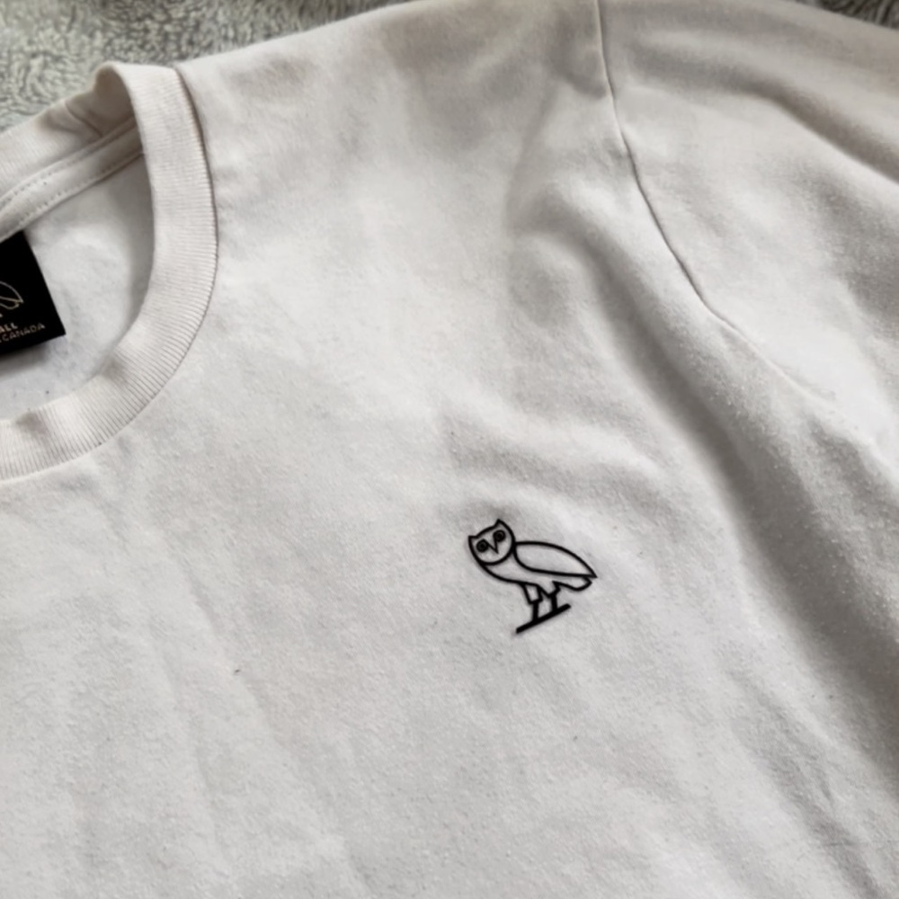 Ovo white essentials long sleeve t-shirt